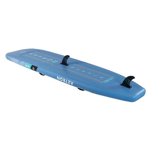 aztron nebula double paddle board bottom