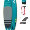 fanatic ray air premium pure paddle board package