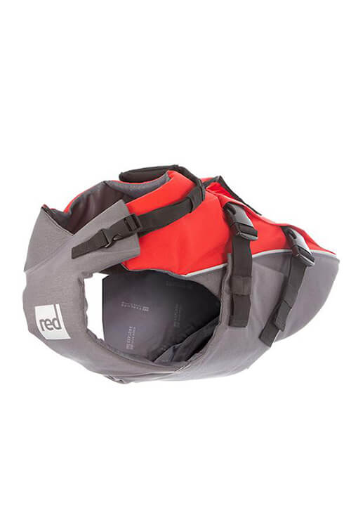 red paddle dog life vest