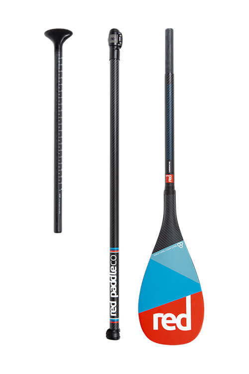 red paddle carbon 50 3 piece paddle