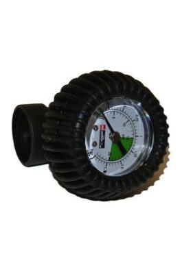 Red Paddle Pressure Gauge And Adapter