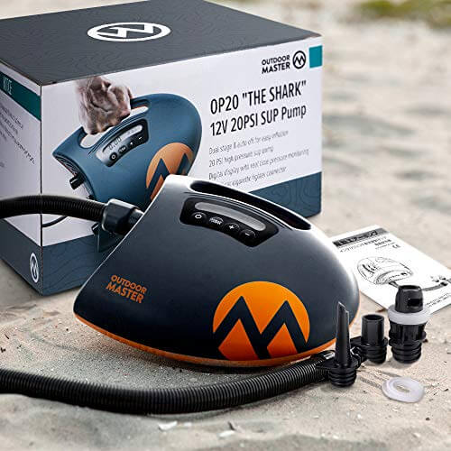 outdoor master electric paddle board pump