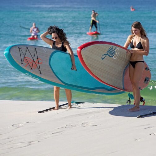 yolo sea teak 12 paddle board package