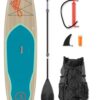yolo sea teak 12 paddle board package