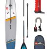 red paddle elite paddle board package