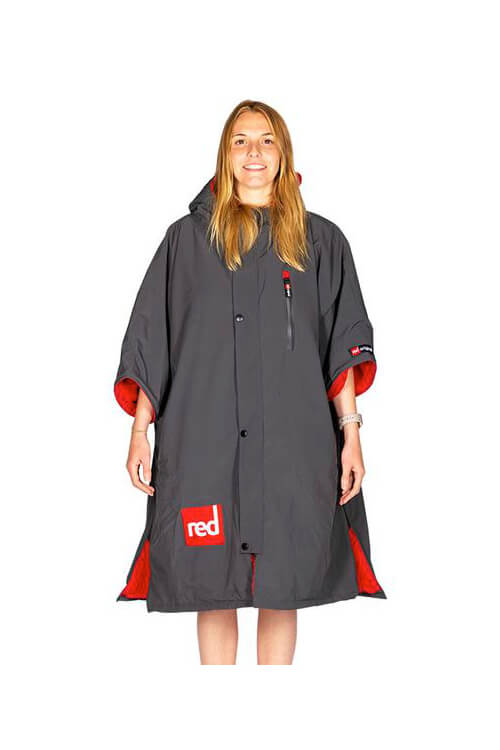 red paddle original women change robe pro grey red