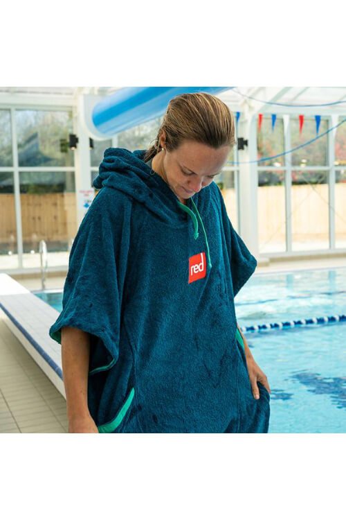 red paddle co poncho women navy